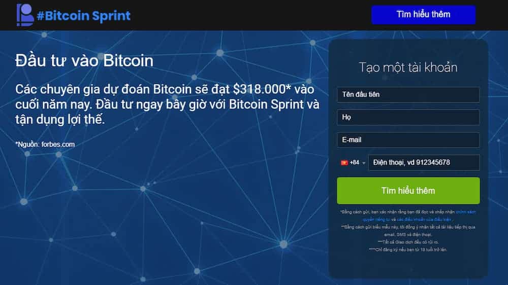 bitcoin sprint là gì