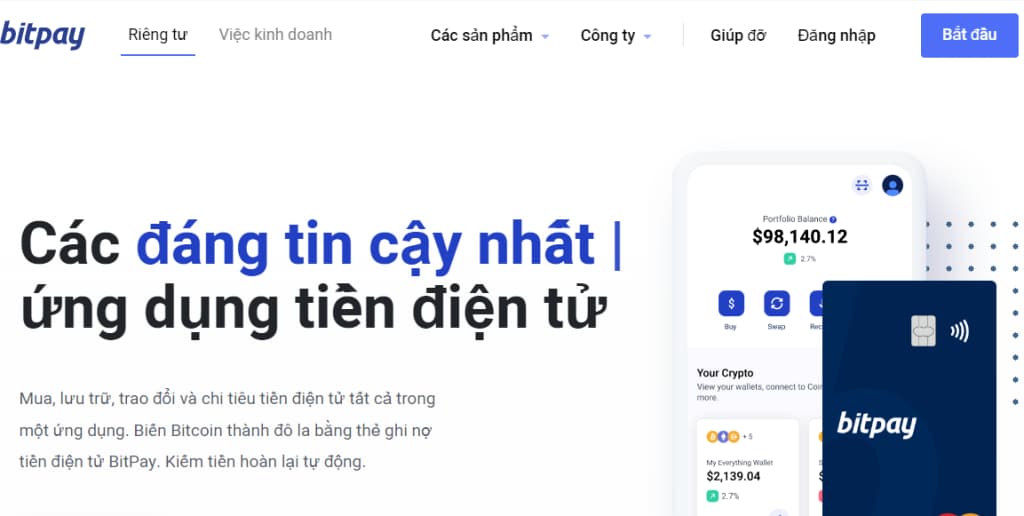 bitpay nơi để chi tiêu ethereum