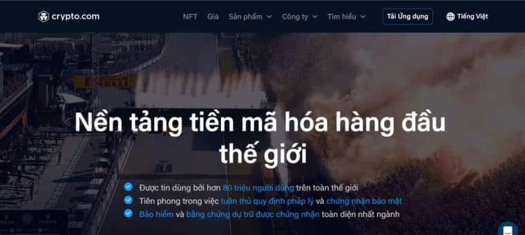 crypto com nền tảng giao dịch dành cho đầu tư dễ dàng bằng thẻ ghi nợ