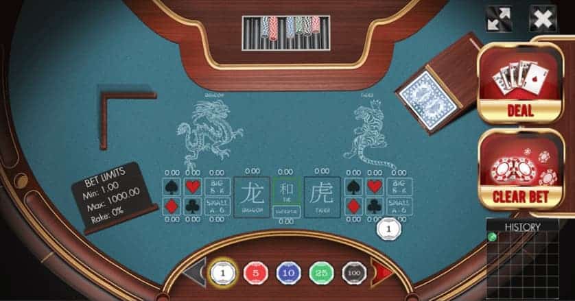 cược bài rồng hổ casino online