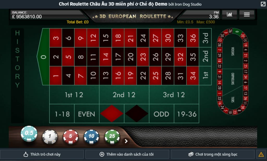 roulette 3d