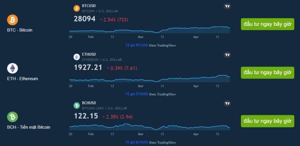 Lợi nhuận đế chế bitcoin