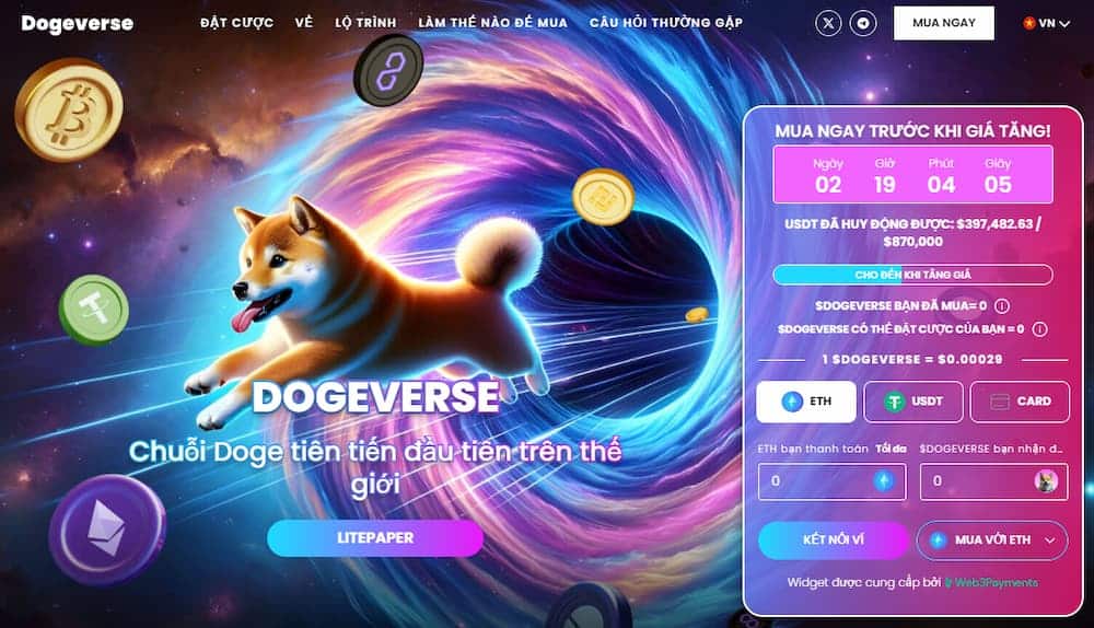 Dogeverse - Presale Coin