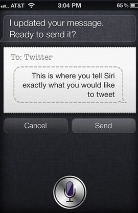 Teach Siri to Tweet: iPhone 4S - Business 2 Community