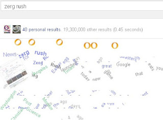 Zerg Rush' easter egg eats your Google search results