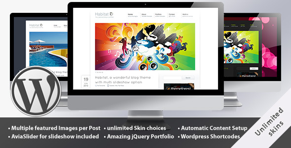 Habitat - Blog and Portfolio Theme