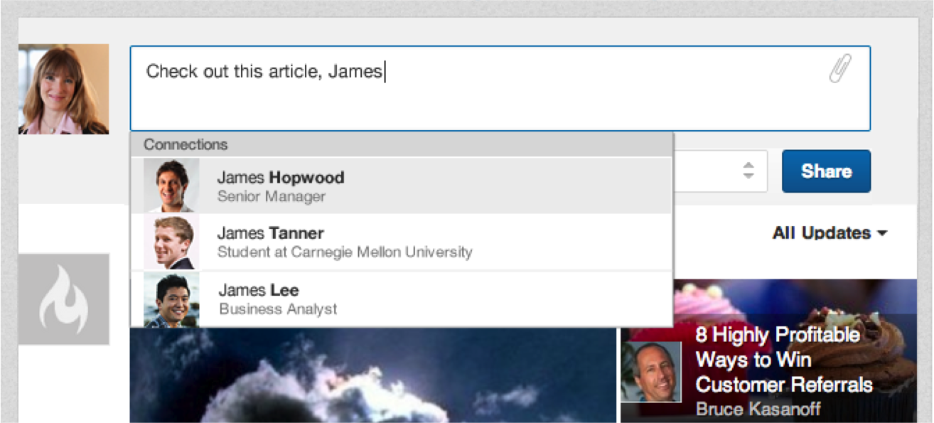 A Dozen Ways To Use The New LinkedIn Mentions - Business2Community