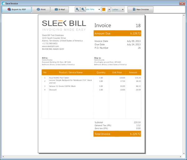 free quicken alternative with invoicing