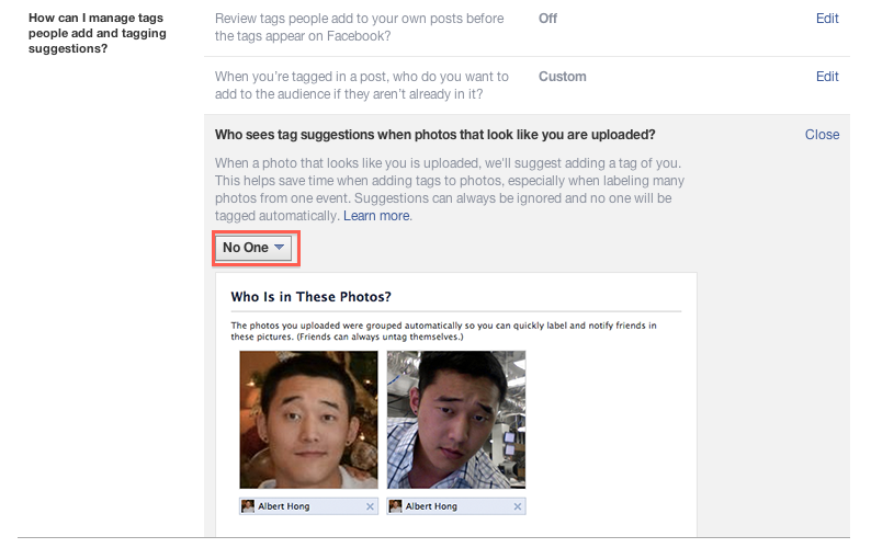 Privacy Facebook Graph Search