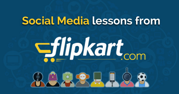 flipkart social media