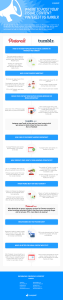 Where To Post Your Visual Content: Pinterest Vs Tumblr (infographic 