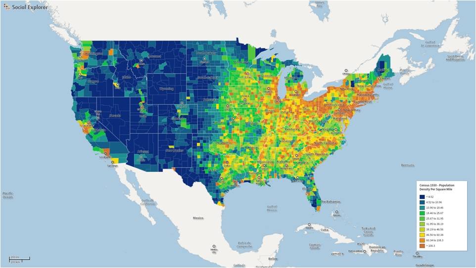 Watch 220 Years Of US Population Expansion - Business2Community