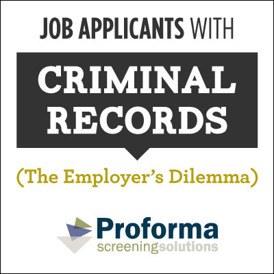 The Employer’s Dilemma: Job Applicants With Criminal Records ...