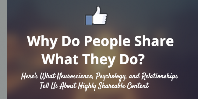 Why Do People Share What They Do? Here’s What Neuroscience, Psychology ...