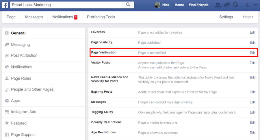 How to Verify Your Local Business Page on Facebook - Business2Community