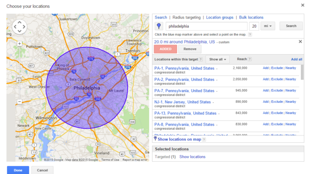 Geomarketing & Advertising: Guide to AdWords, Proximity Targeting ...