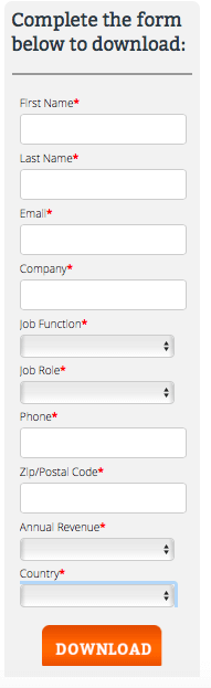 Lead Gen Form High Value Content