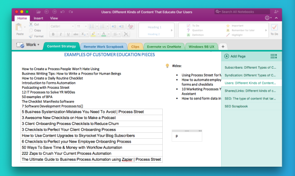 Task Planning: Getting Tasks Out Of Your Head & Into Your Notebook ...