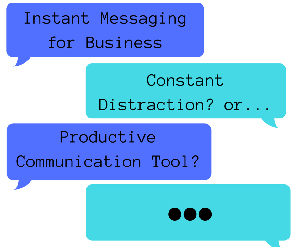 Is Instant Messaging Killing Your Company's Productivity? (Part 1 ...