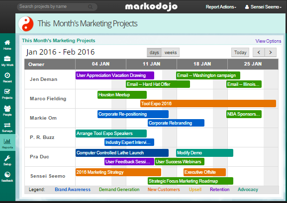 marketing calendar roadmap