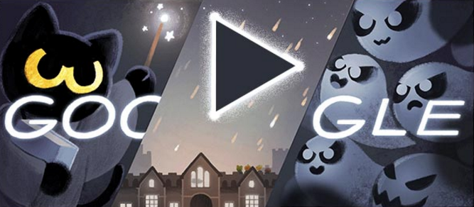 Halloween 2016 celebrated with Google Doodle ghost game