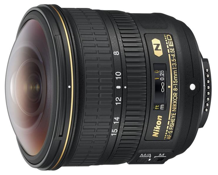 Nikon AF-S Fisheye Nikkor 8-15mm f/3.5-4.5E ED