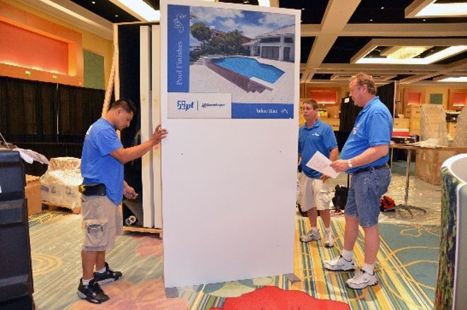 Trade Show Booth Installation 