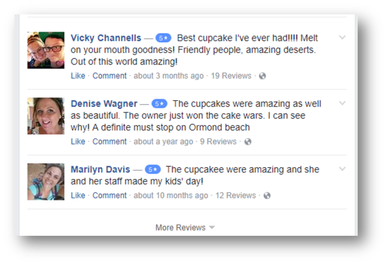 using facebook reviews for marketing