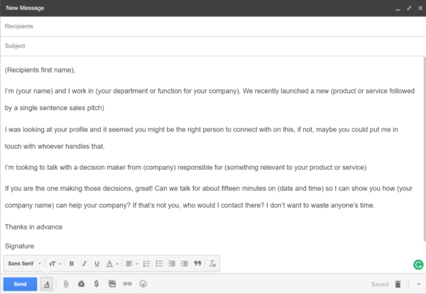 Cold Email Template Issues: Are You Still Using These Stale Tactics ...