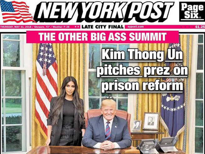 New York Post Faces Backlash for 'Kim Thong Un' Cover On Donald Trump's ...