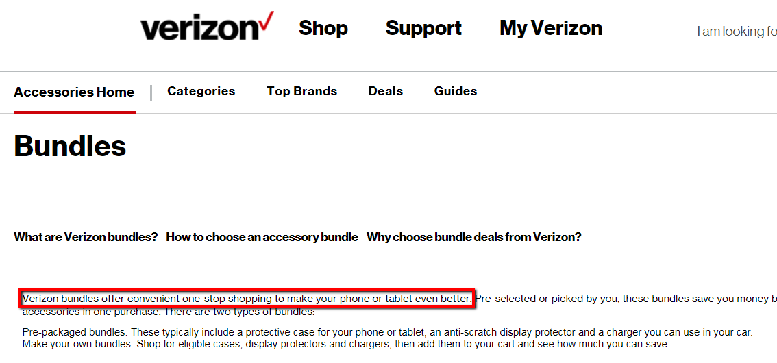 verizon accessory bundles