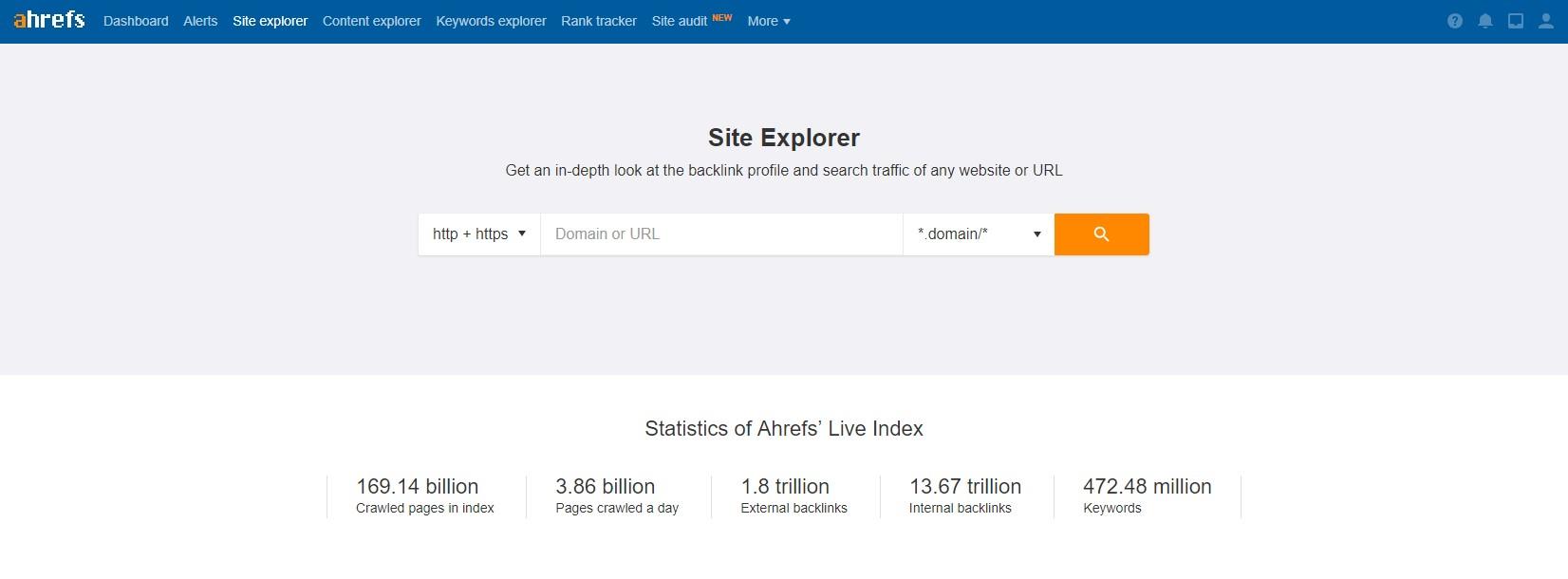 SEO tools for 2019 AHrefs