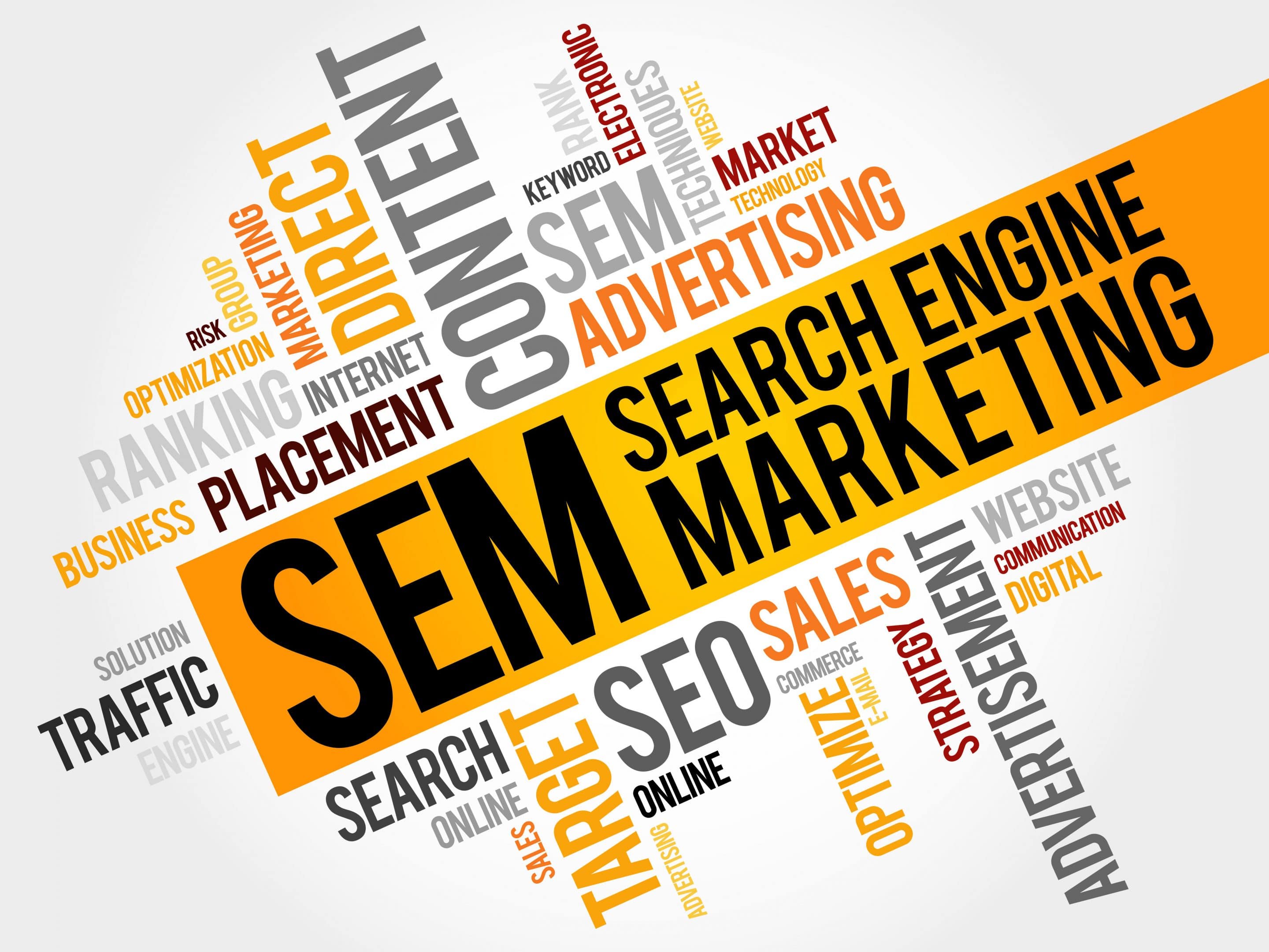 Words for Search Engine Marketing.