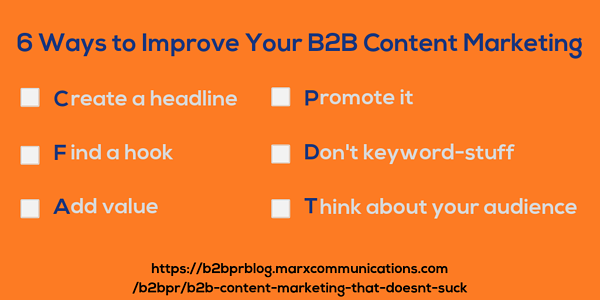 How To Do B2B Content Marketing That Doesn't Suck - Business2Community