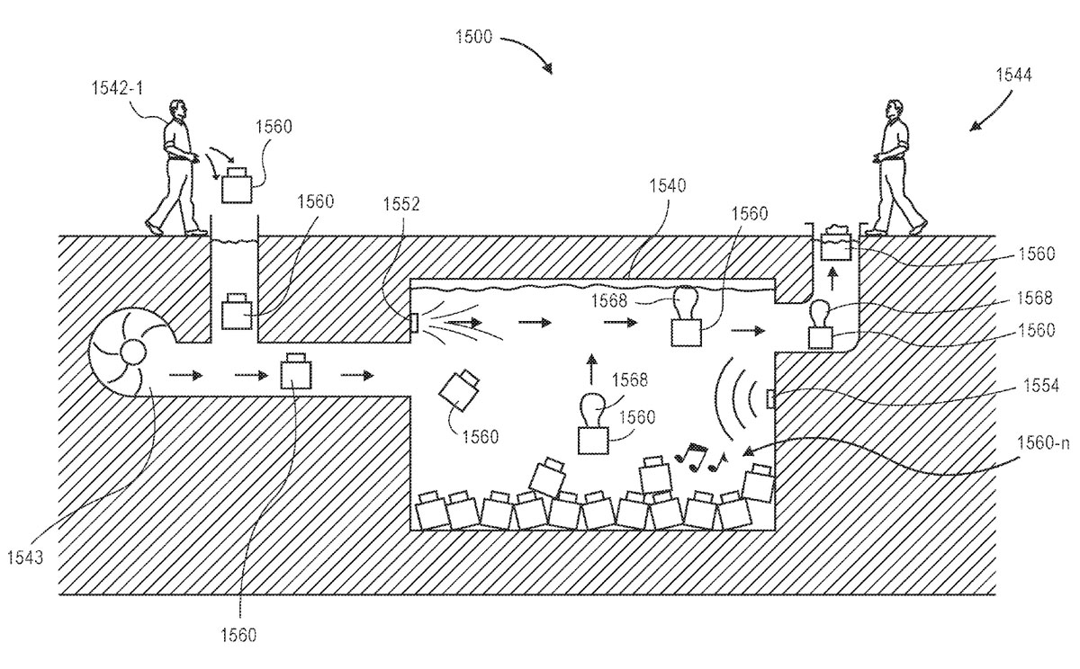 aquatic storage facility patent amazon