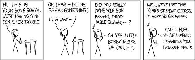 xkcd Exploits of a Mum