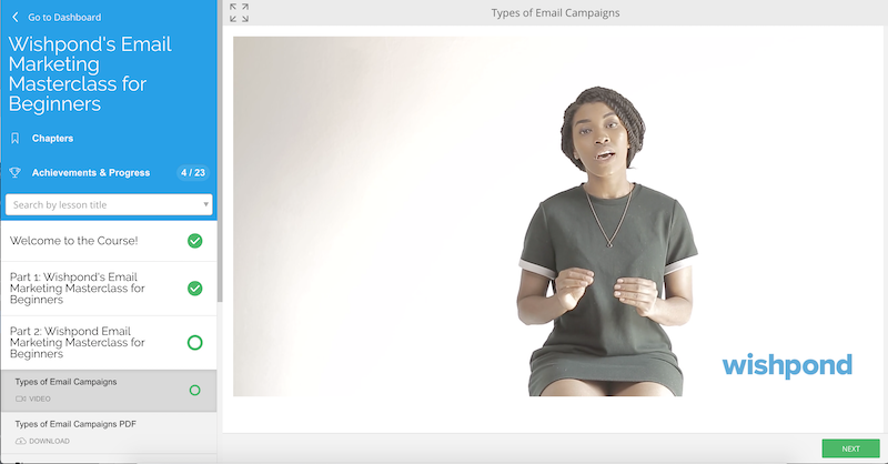digital marketing skills wishpond email marketing class