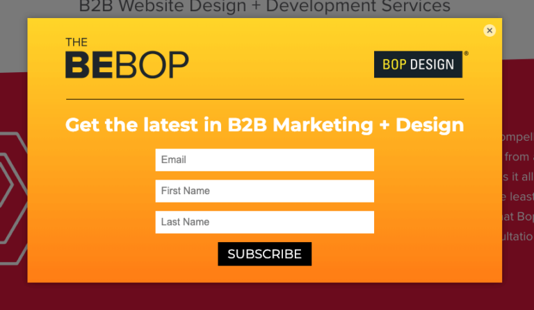 Create A B2B Website Design To Support Content Marketing Efforts ...