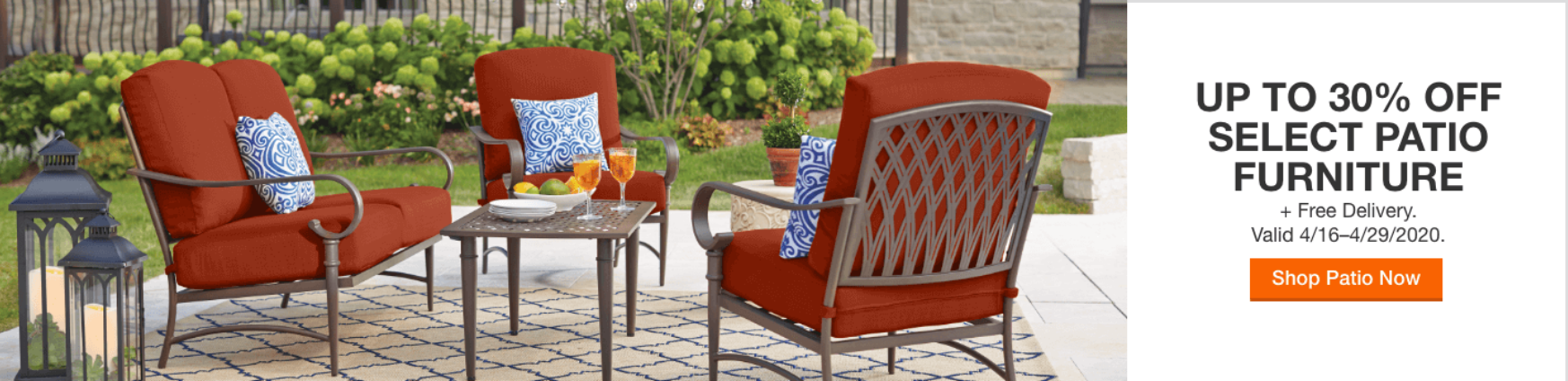 patio furniture.