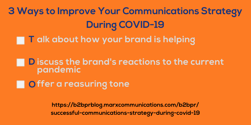 3 Ways to Improe Your Communications Strategy During COVID-19