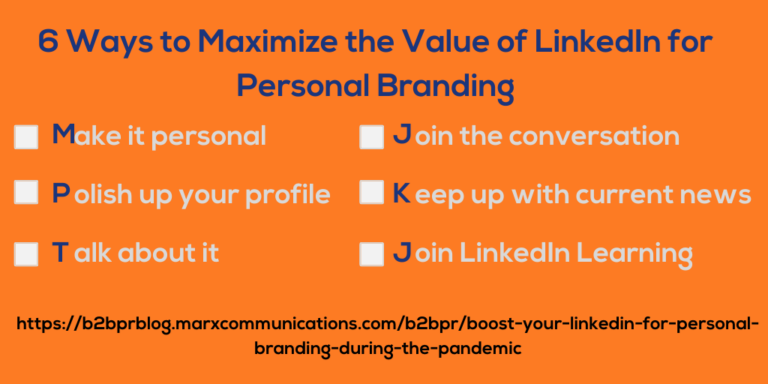 How To Boost Your LinkedIn For Personal Branding During The Pandemic ...