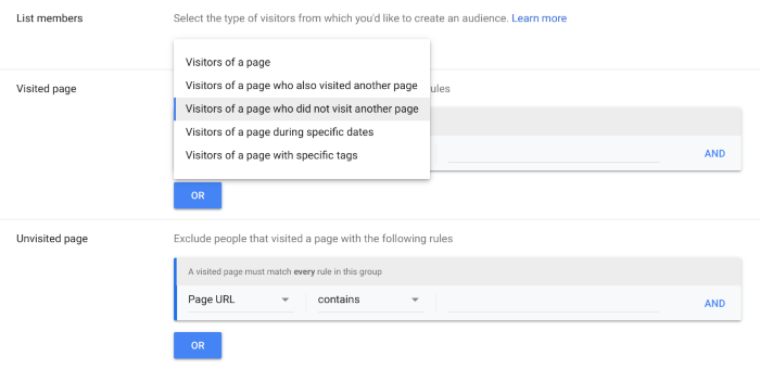 Onsite actions in Google Analytics