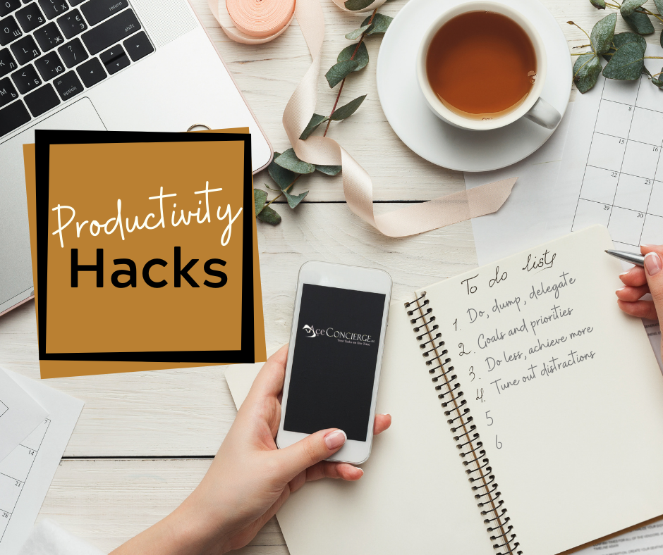 Ace Concierge Productivity Hacks