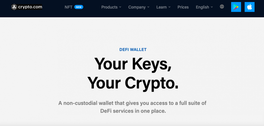 crypto.com defi wallet