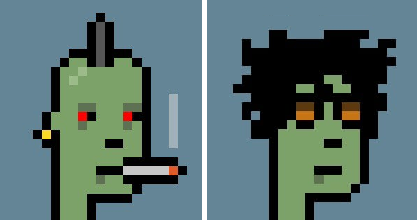 Rare Zombie CryptoPunks