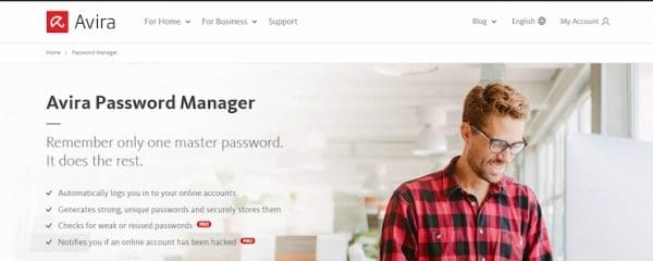 Avira is the best password manager overall