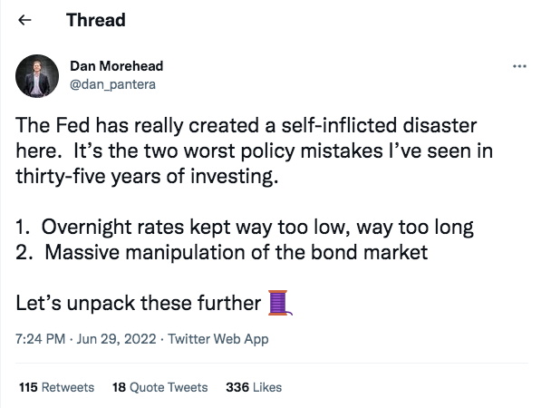 Dan Morehead Twitter