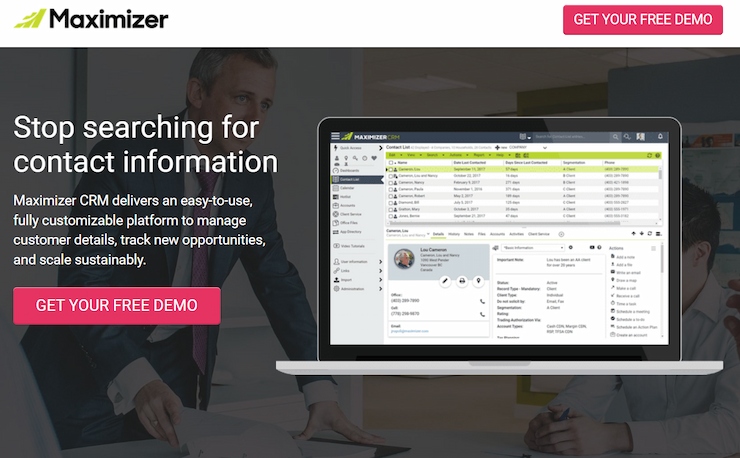 Maximizer is perfect for small businesses