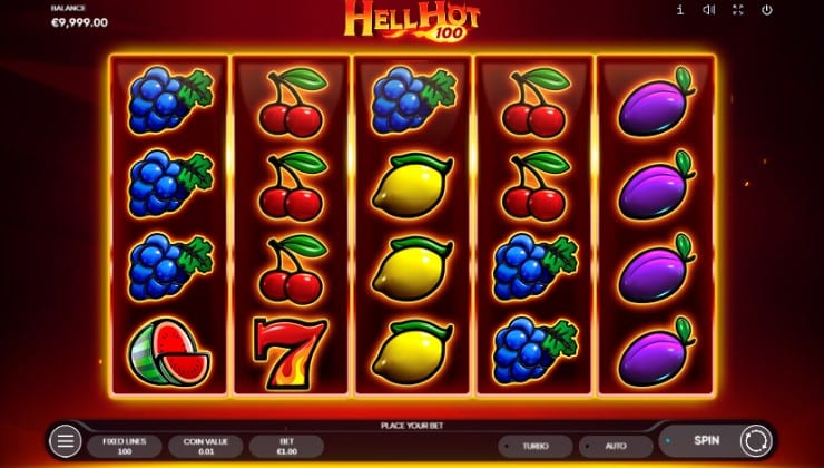 The Hell Hot 100 online slot game from Endorphina