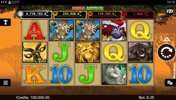 Microgaming’s Mega Moolah online slot release